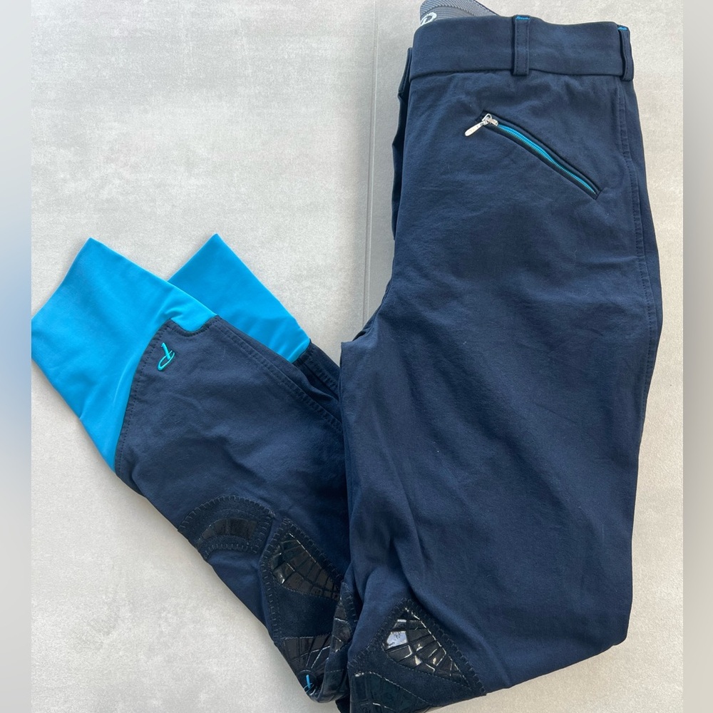 Shires Performance Knee Patch Breeches 28 Horse E… - image 2